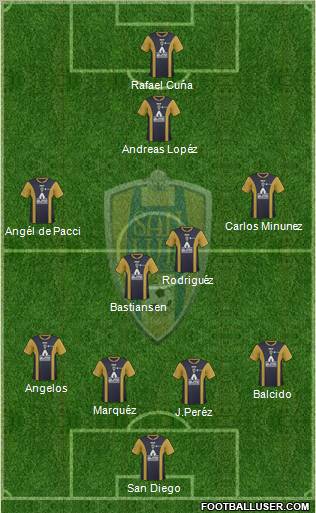 Club Real San Luis Formation 2011