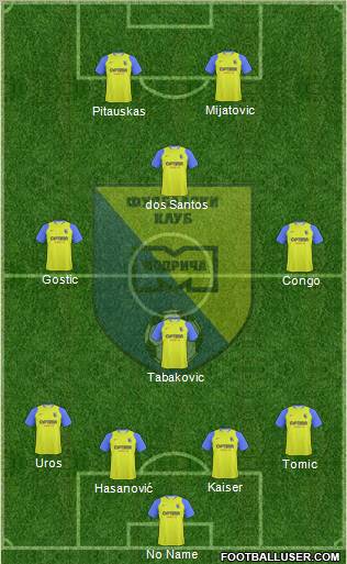 FK Modrica Maxima Formation 2011