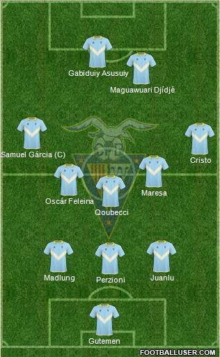 C.F. Badalona Formation 2011