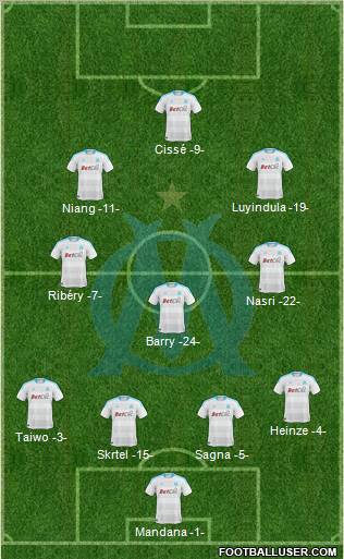 Olympique de Marseille Formation 2011