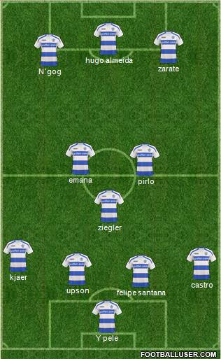 Queens Park Rangers football formation