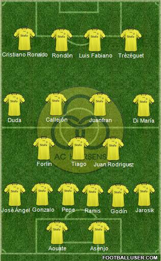 Alliance Club Horsens Formation 2011