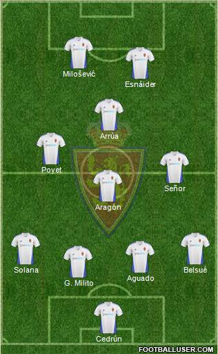 R. Zaragoza S.A.D. Formation 2011