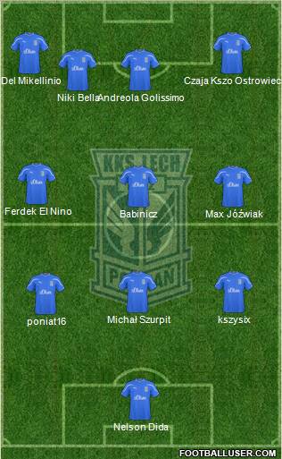 Lech Poznan Formation 2011