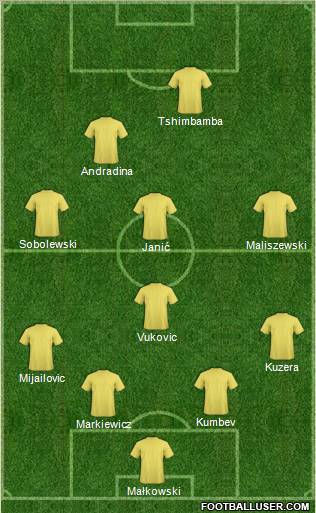 AKS Busko Zdroj Formation 2011