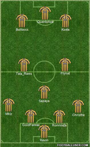 Wellington Phoenix FC Formation 2011