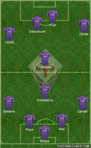 Fiorentina Formation 2011