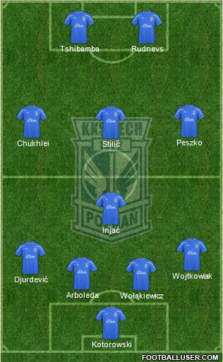 Lech Poznan Formation 2011