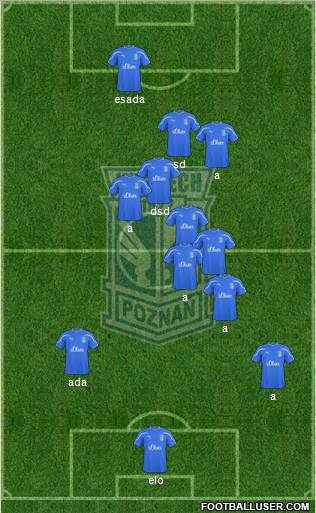 Lech Poznan Formation 2011
