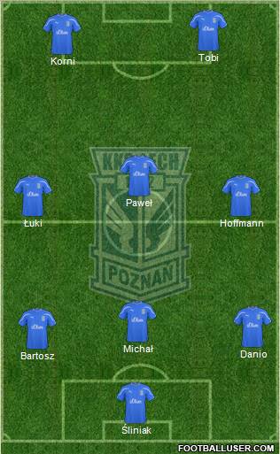 Lech Poznan Formation 2011
