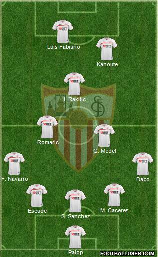 Sevilla F.C., S.A.D. Formation 2011