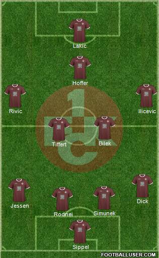 1.FC Kaiserslautern Formation 2011