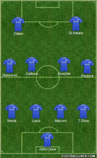 Billericay Town Formation 2011