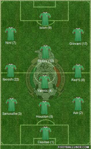 Mexico Formation 2011
