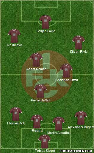1.FC Kaiserslautern Formation 2011