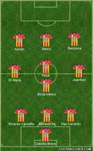 Boca Unidos Formation 2011