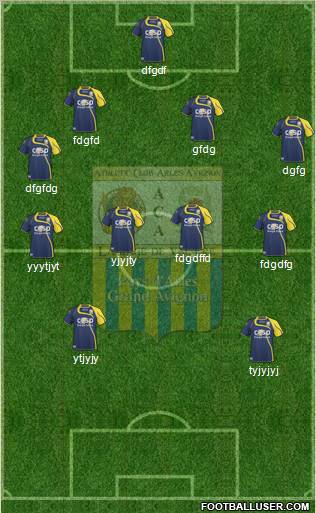 Athlétic Club Arles-Avignon football formation