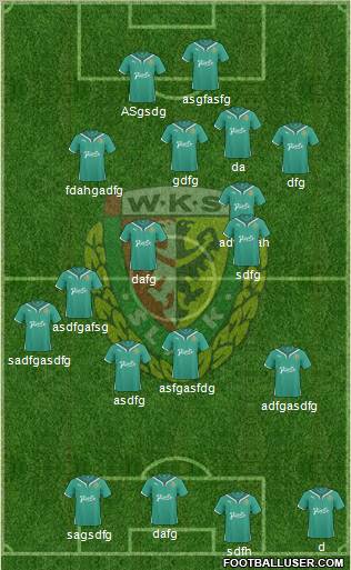 WKS Slask Wroclaw Formation 2011