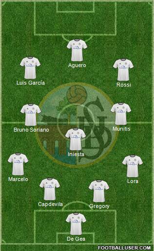 U.D. Salamanca S.A.D. Formation 2011