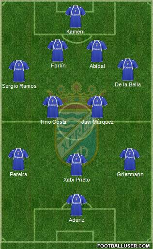 Xerez C.D., S.A.D. Formation 2011