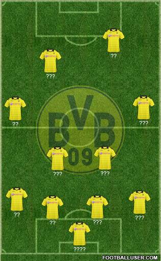 Borussia Dortmund Formation 2011