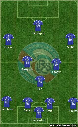 Racing Club de Strasbourg-Football Formation 2011