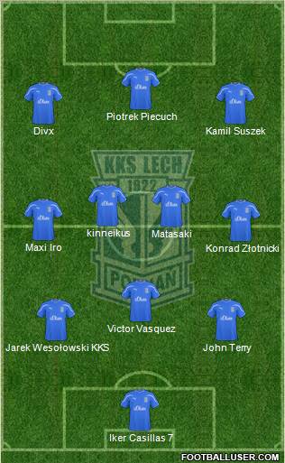 Lech Poznan Formation 2011