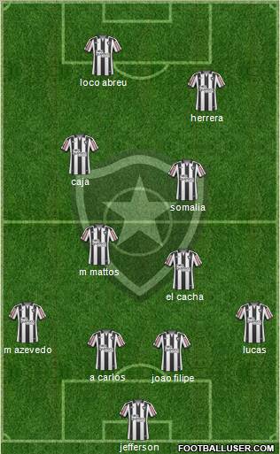 Botafogo FR Formation 2011
