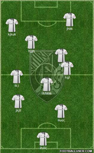 Vitória Sport Club Formation 2011