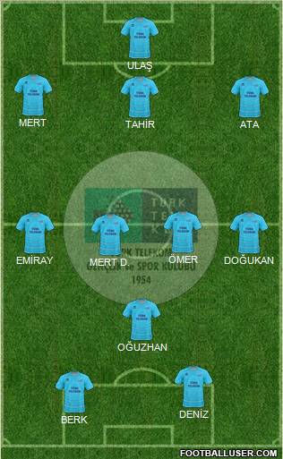 Türk Telekomspor Formation 2011