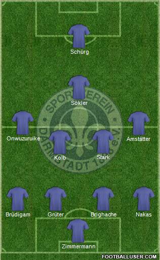 SV Darmstadt 98 Formation 2011