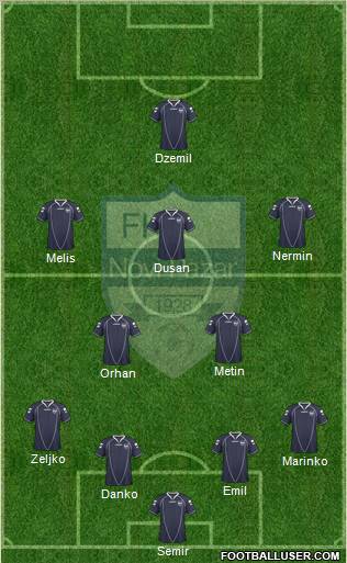 FK Novi Pazar Formation 2011
