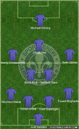 SV Darmstadt 98 Formation 2011