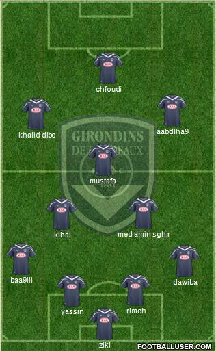 FC Girondins de Bordeaux Formation 2011