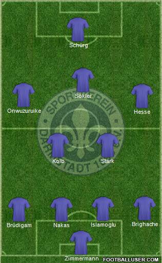 SV Darmstadt 98 Formation 2011