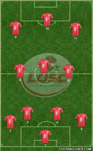 LOSC Lille Métropole Formation 2011