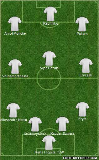 26 de Outubro FC Formation 2011