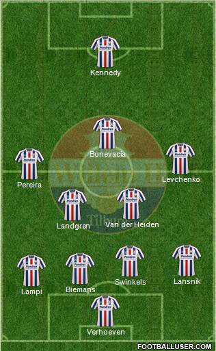 Willem II Formation 2011