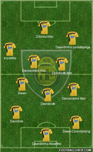 GKS Katowice Formation 2011