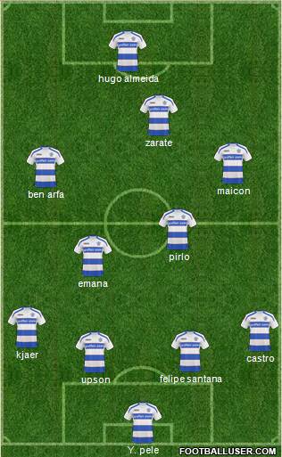 Queens Park Rangers football formation