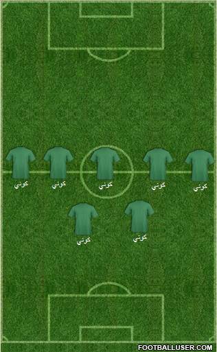 Raja Club Athletic Formation 2011