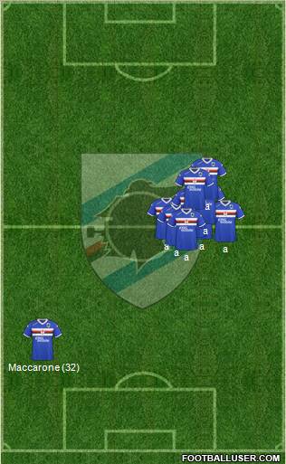 Sampdoria Formation 2011