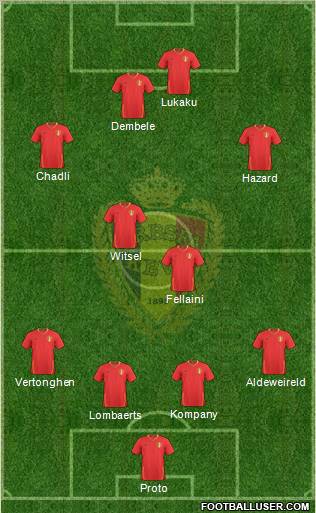 Belgium Formation 2011