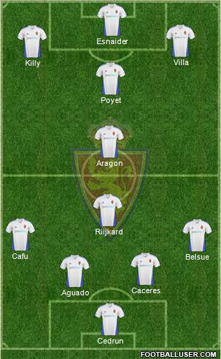 R. Zaragoza S.A.D. Formation 2011