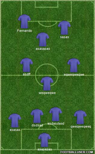 Pro Evolution Soccer Team Formation 2011