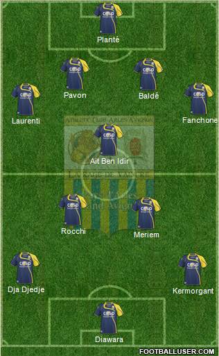 Athlétic Club Arles-Avignon football formation