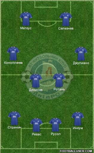 Dnipro Dnipropetrovsk Formation 2011