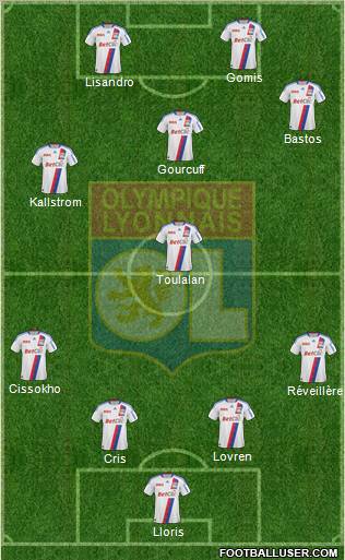 Olympique Lyonnais Formation 2011