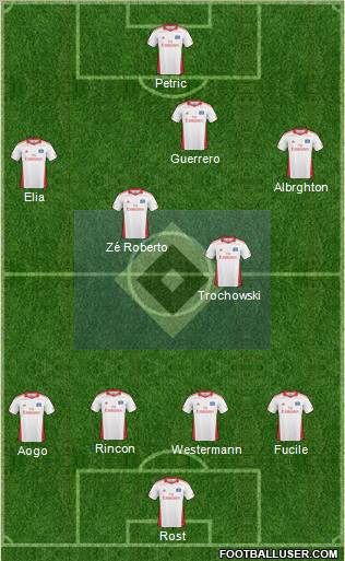 Hamburger SV Formation 2011