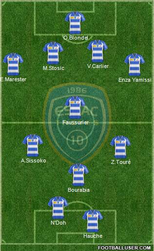 Esperance Sportive Troyes Aube Champagne Formation 2011